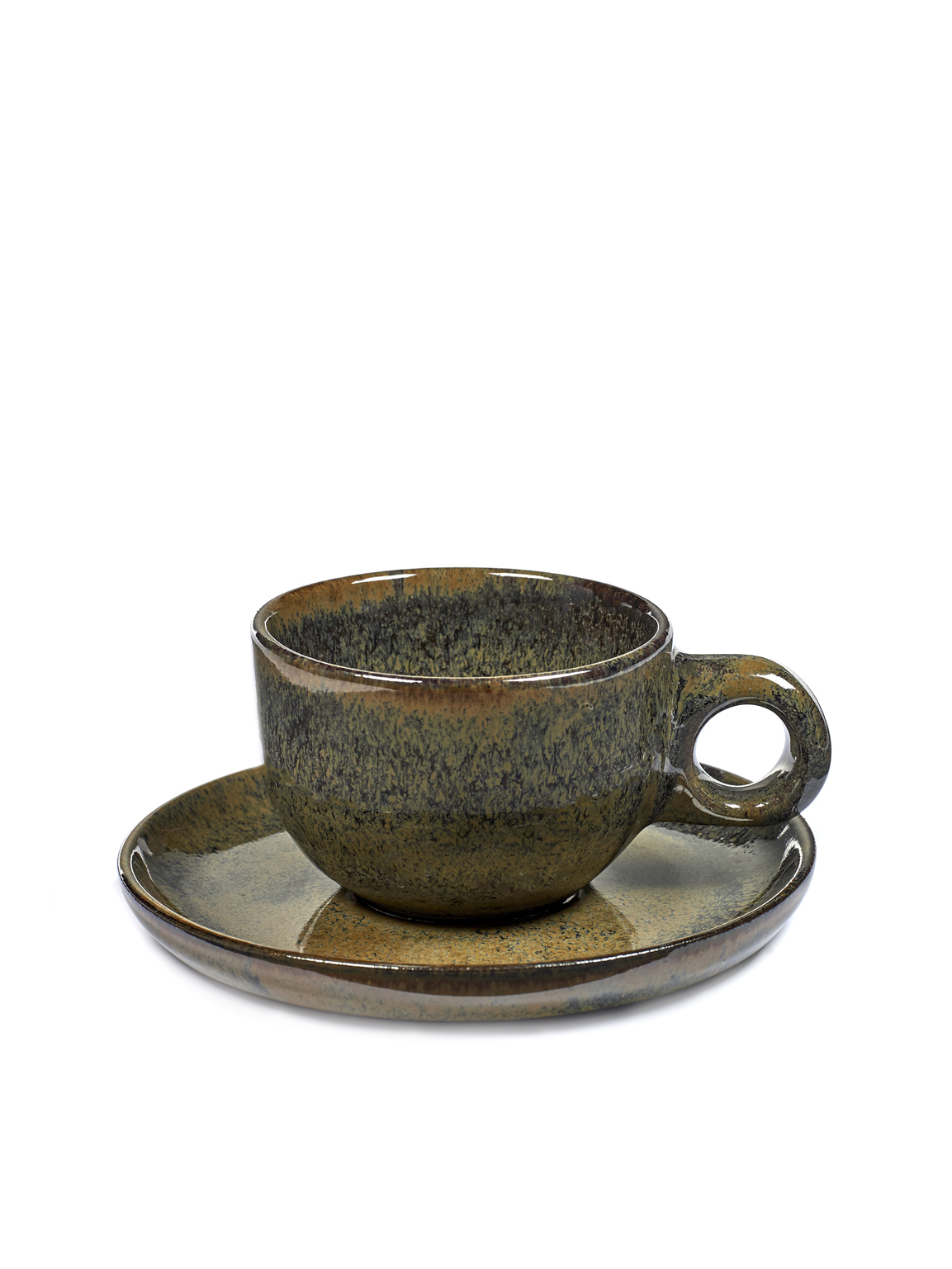 Uitsteken Inwoner Willen Serax cafe lingo cup met schotel van Surface by Sergio Herman